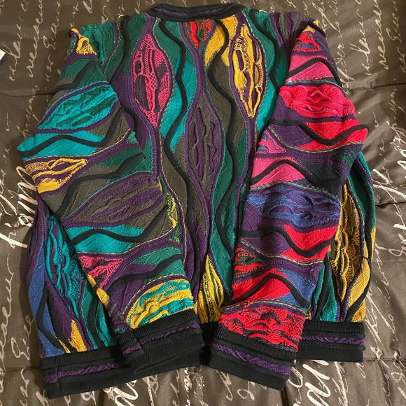 COOGI Multicolor Textured Crewneck Sweater - Picture 5 of 5